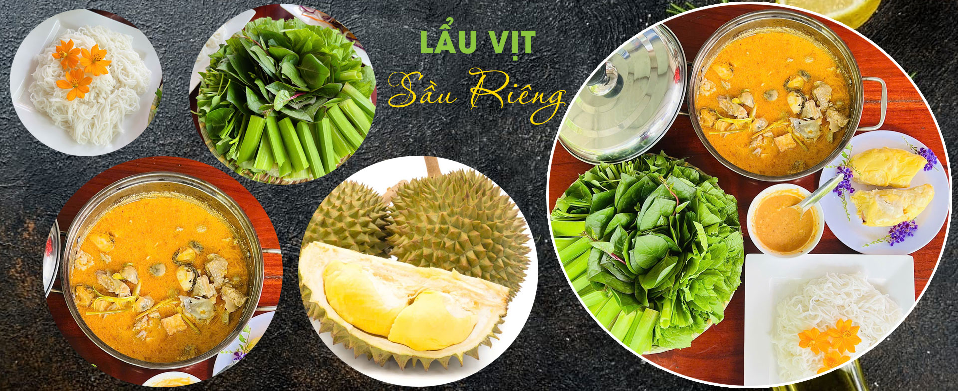 Lẩu vịt nấu sầu riêng