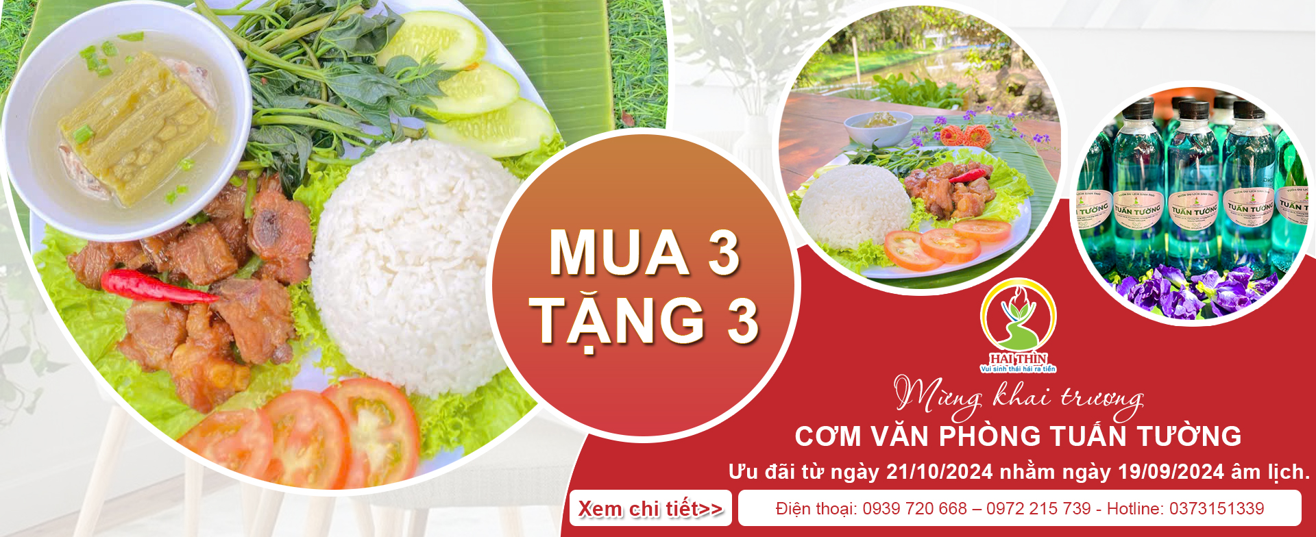 Khai trương cơm văn phòng Tuấn Tường