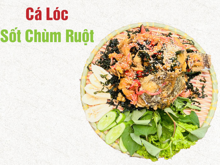 Cá lóc sốt chùm ruột